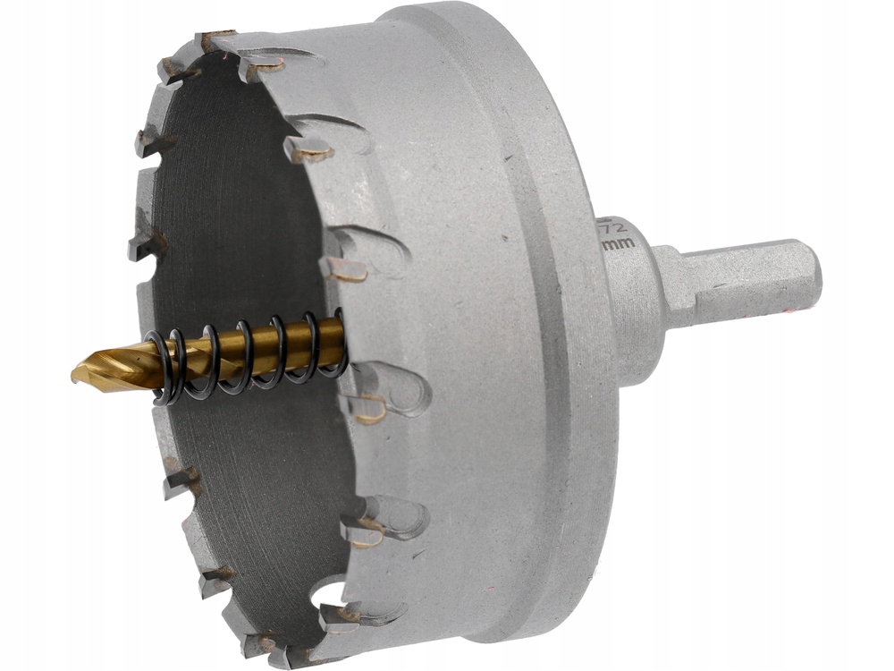 OTWORNICA DO METALU 80 MM Z WĘGLIKIEM SPIEKANYM YG10X KORONKA TCT YATO