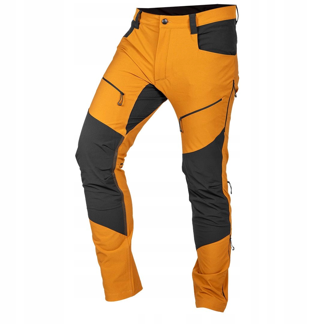 NEO SPODNIE ROBOCZE DO PASA OUTDOOR 4 WAY STRETCH MUSZTARDOWE 81-291 r XXXL