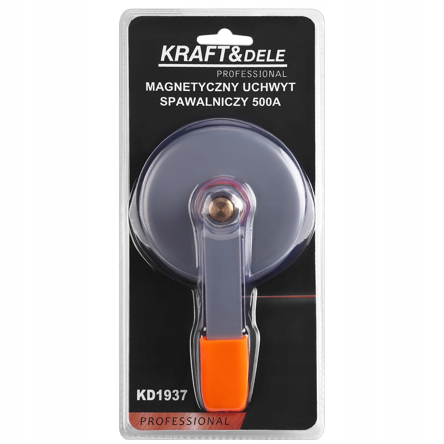 SOLIDNY UCHWYT SPAWALNICZY MAGNETYCZNY 500A KRAFTDELE KD1937