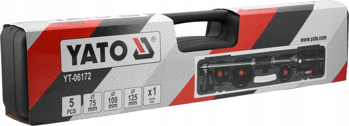 YATO BEZWŁADNOŚCIOWY MŁOTEK DO USUWANIA WGNIECEŃ ŚCIĄGACZ PRZYSSAWKA Y06172