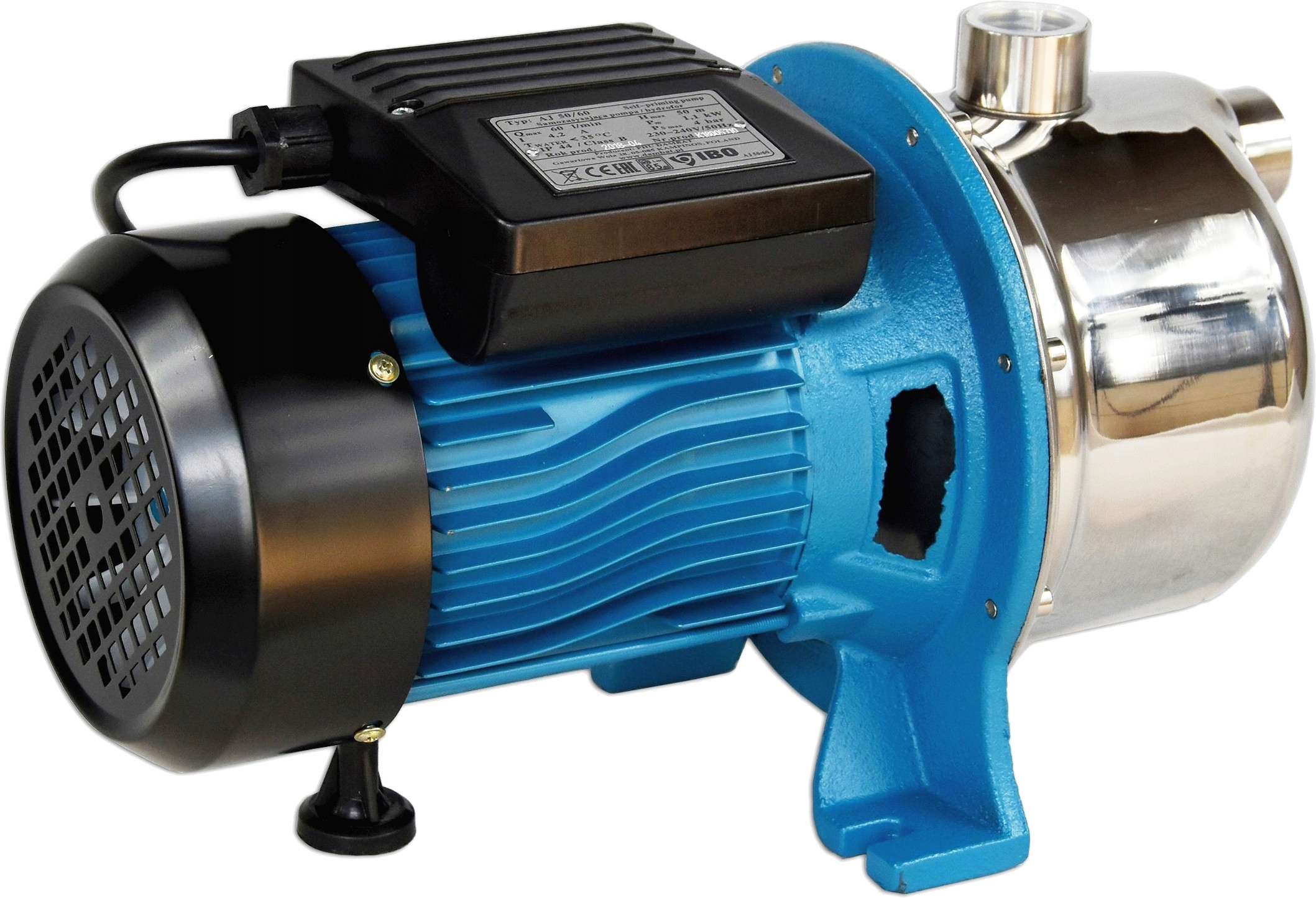 POMPA SSACA INOX AJ50/60 IBO JY1000 HYDROFOROWA 1100W HYDROFOR PODLEWANIA