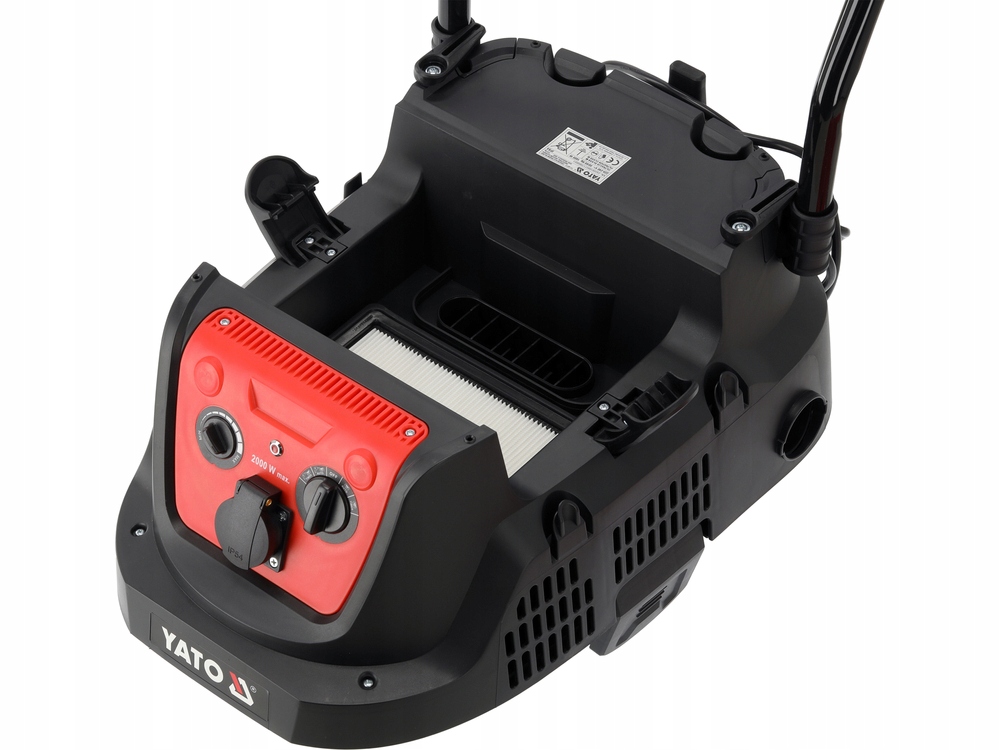 YATO MOCNY ODKURZACZ PRZEMYSŁOWY Z AUTOMATYCZNYM OTRZĄSACZEM 3600W YT-85717
