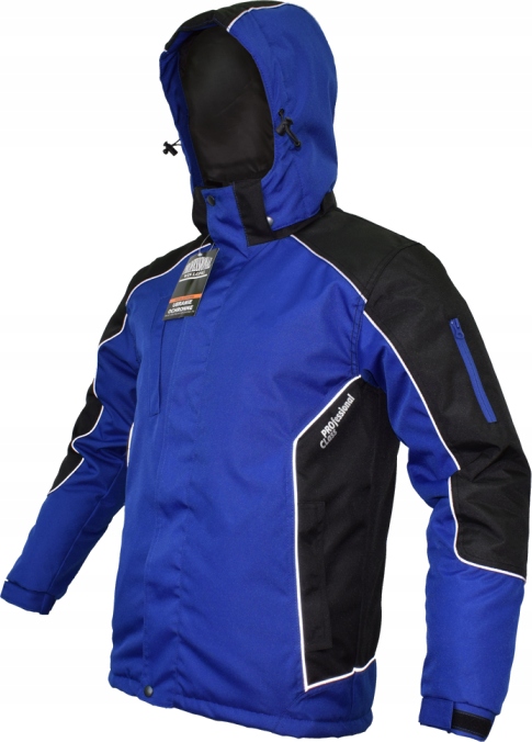 KURTKA ZIMOWA MĘSKA OCIEPLANA ROBOCZA NIEBIESKA PROFESSIONAL WIN BLUE r.XXL