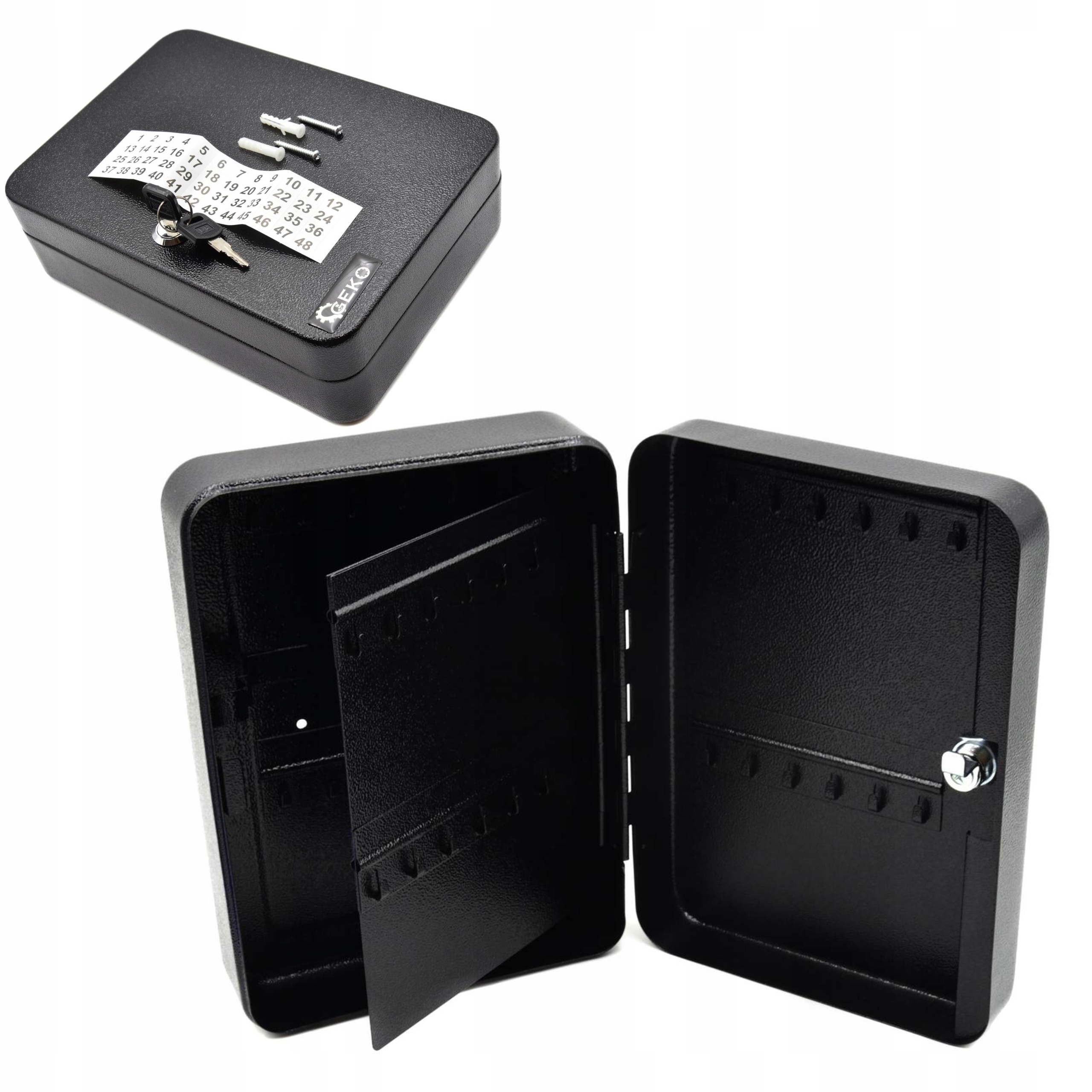 SKRZYNKA NA KLUCZE 48SZT. 250X180X75 GEKO G10906