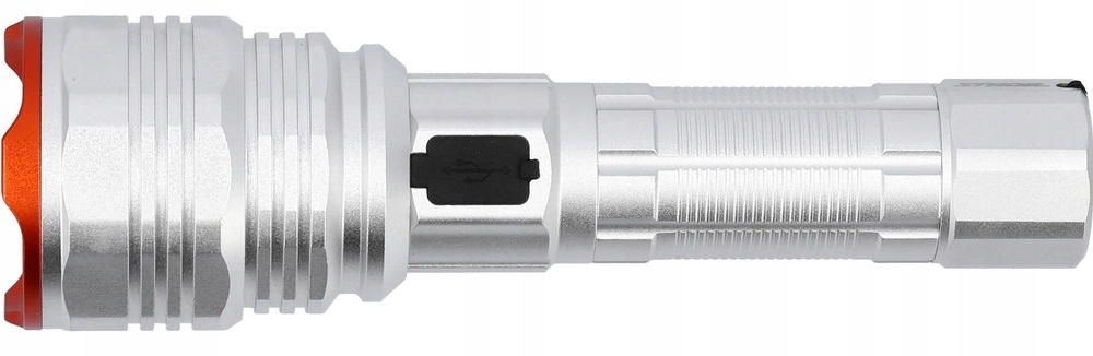 LATARKA KLASYCZNA AKUMULATOROWA 50W 4500LM 4-TRYBY LED ALUMINIUM 88556