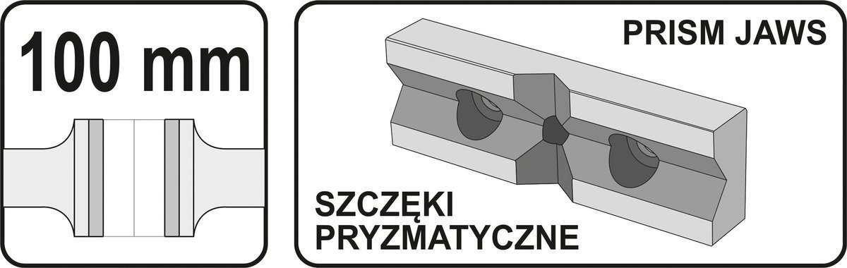YATO IMADŁO MASZYNOWE MODELARSKIE WIERTARKI 100MM ŻELIWNE DO BLATU YT-65072