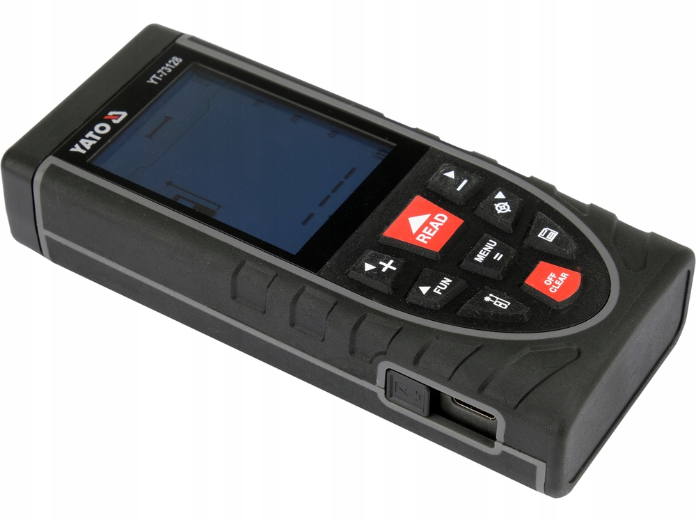 DALMIERZ LASEROWY CYFROWY MIERNIK ODLEGŁOŚCI PODGLĄD VIDEO 120m YT-73128