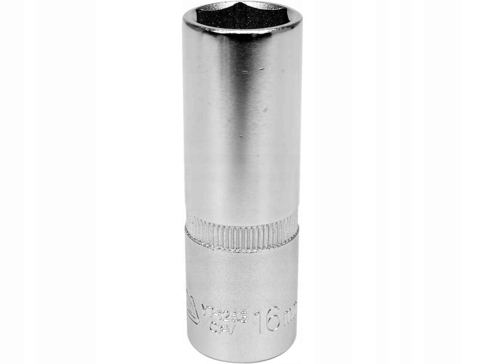 YATO KLUCZ NASADKA DO ŚWIEC ZAPŁONOWYCH 1/2'' SZEŚCIOKĄTNA 16MM YT-1253