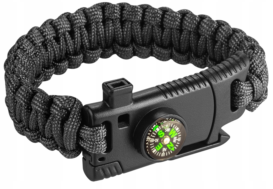 NEO ZESTAW KOMPLET NARZĘDZI SURVIVALOWYCH NÓŻ LATARKA BRANSOLETKA 63-033