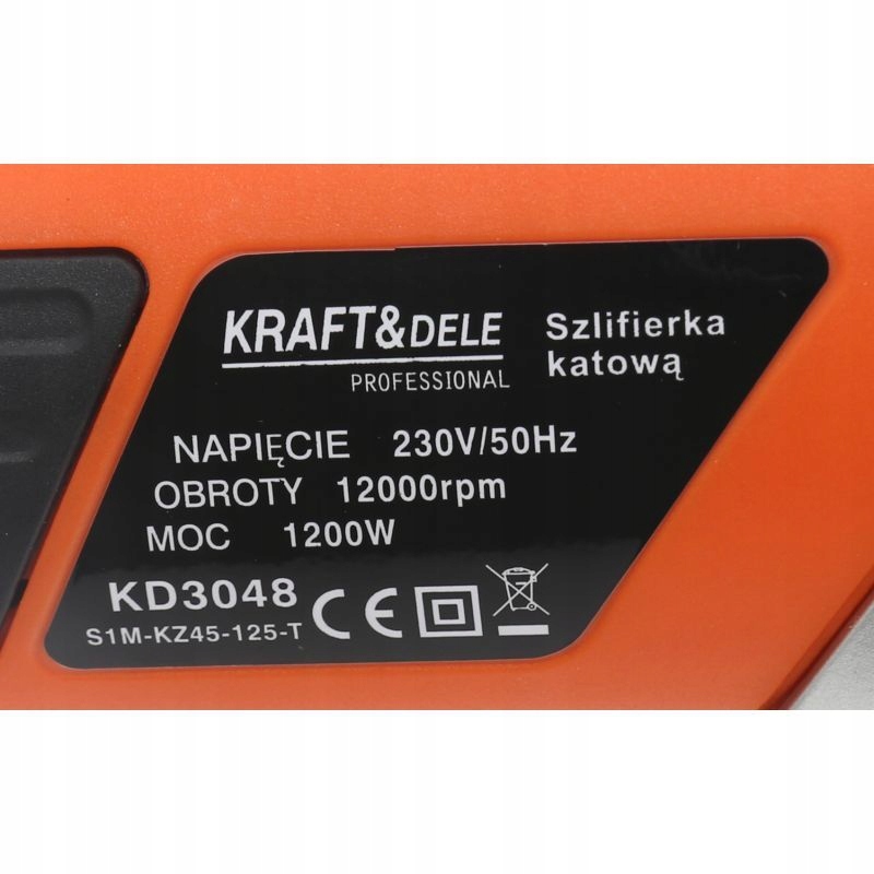 SZLIFIERKA KĄTOWA DIAX KĄTÓWKA 1200W 230V 125mm