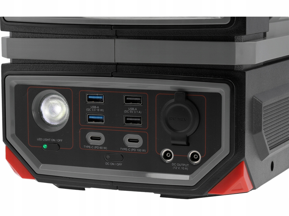 YATO PRZENOŚNA STACJA ZASILANIA 600W 504Wh 230V MOBILNA BAZA ZASIL YT-83091