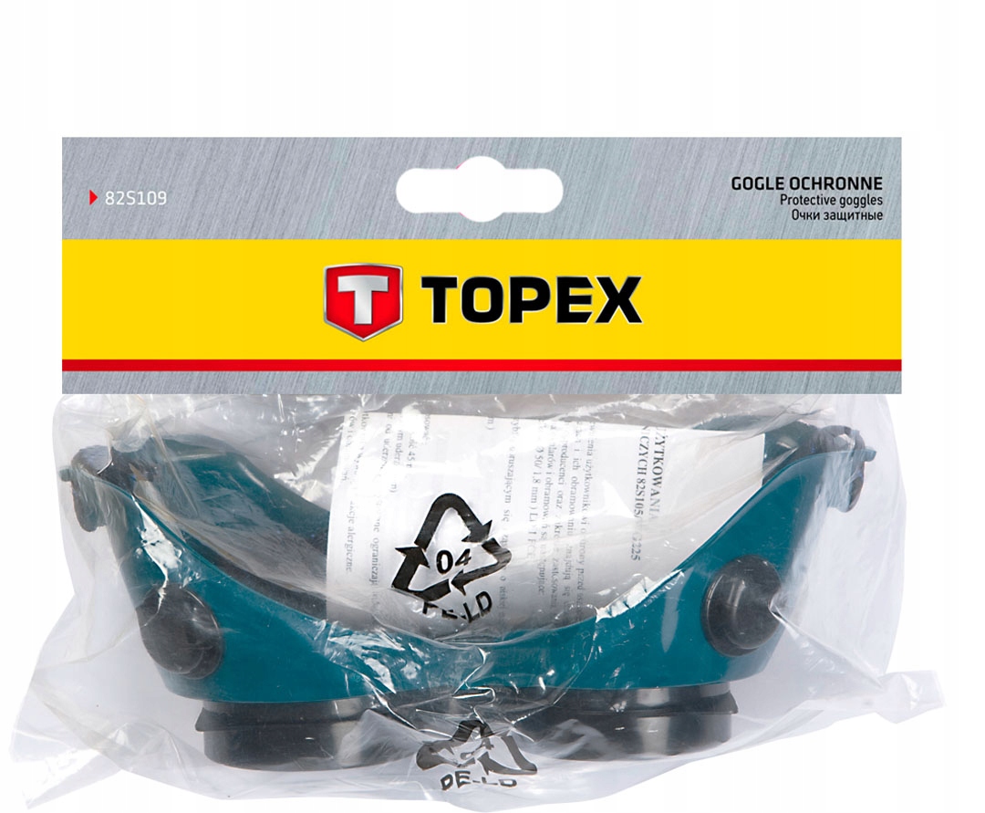 GOGLE SPAWALNICZE ZIELONE TOPEX 82S105