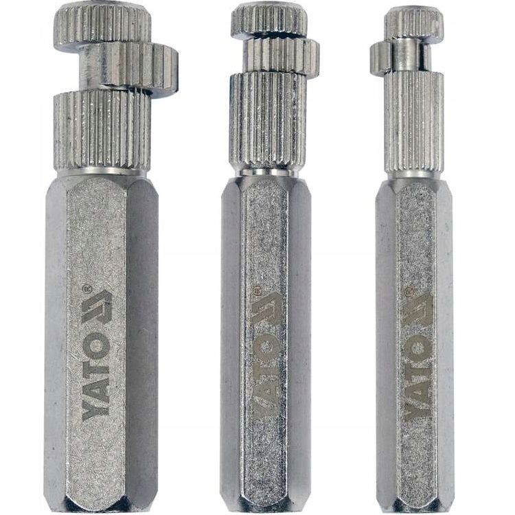 YATO ZESTAW KOMPLET KLUCZY DO WYKRĘCANIA NYPLI 3/8''1/4'' 3/4'' YT-21793