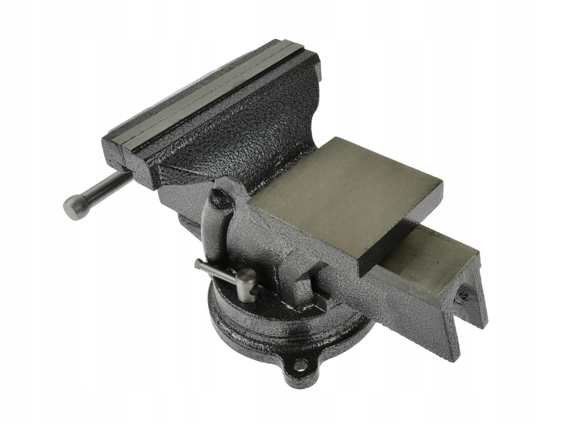 IMADŁO ŚLUSARSKIE 125 MM OBROTOWE Z KOWADŁEM 360 ° STALOWE SZCZĘKI