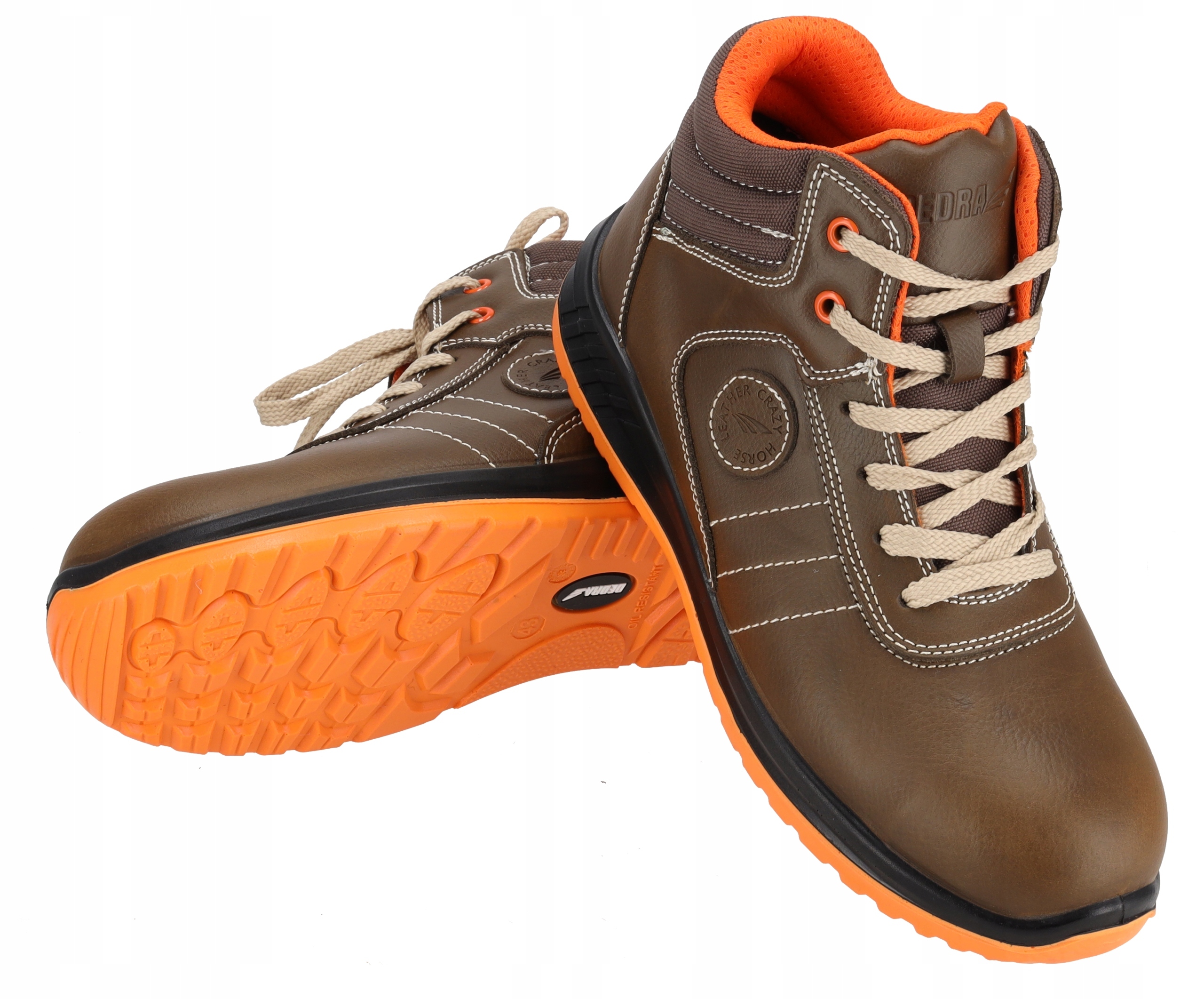 DEDRA TRZEWIKI ROBOCZE BUTY BHP CRAZY HORSE PODNOSEK S3 SRC BH9T4VK ROZM 46