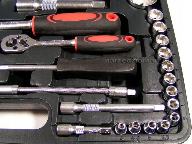 ZESTAW KLUCZY 134 KLUCZE NASADOWE TORX IMBUS YATO