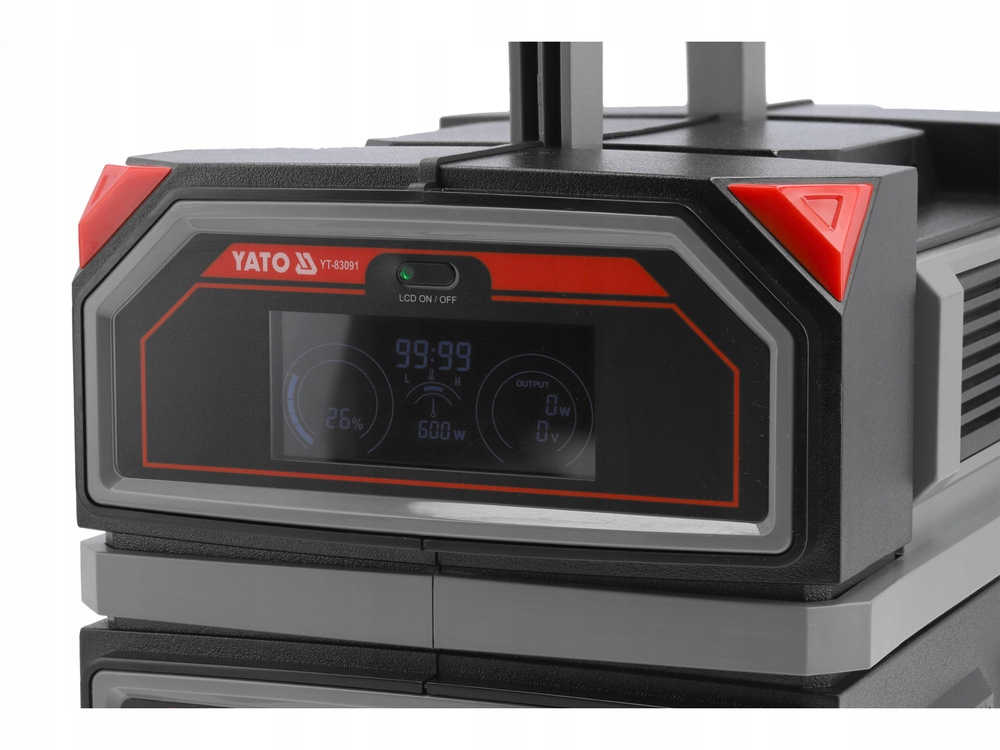 YATO PRZENOŚNA STACJA ZASILANIA 600W 504Wh 230V MOBILNA BAZA ZASIL YT-83091