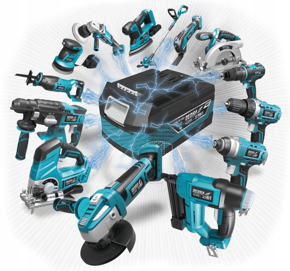 MULTINARZĘDZIE akumulatorowe DEDRA SAS+ALL + 2Ah