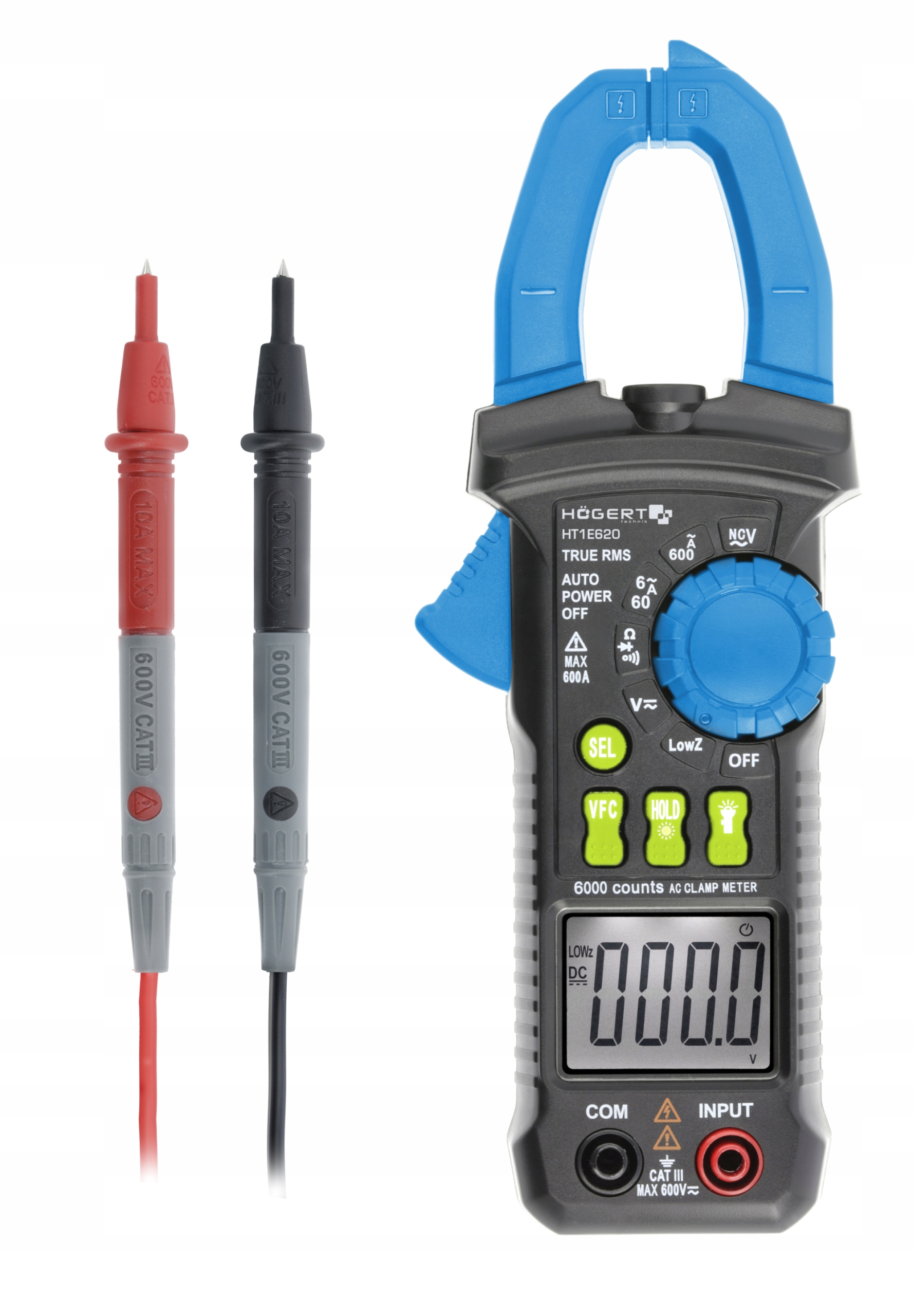 MIERNIK CĘGOWY UNIWERSALNY MULTIMETR HOGERT HT1E6