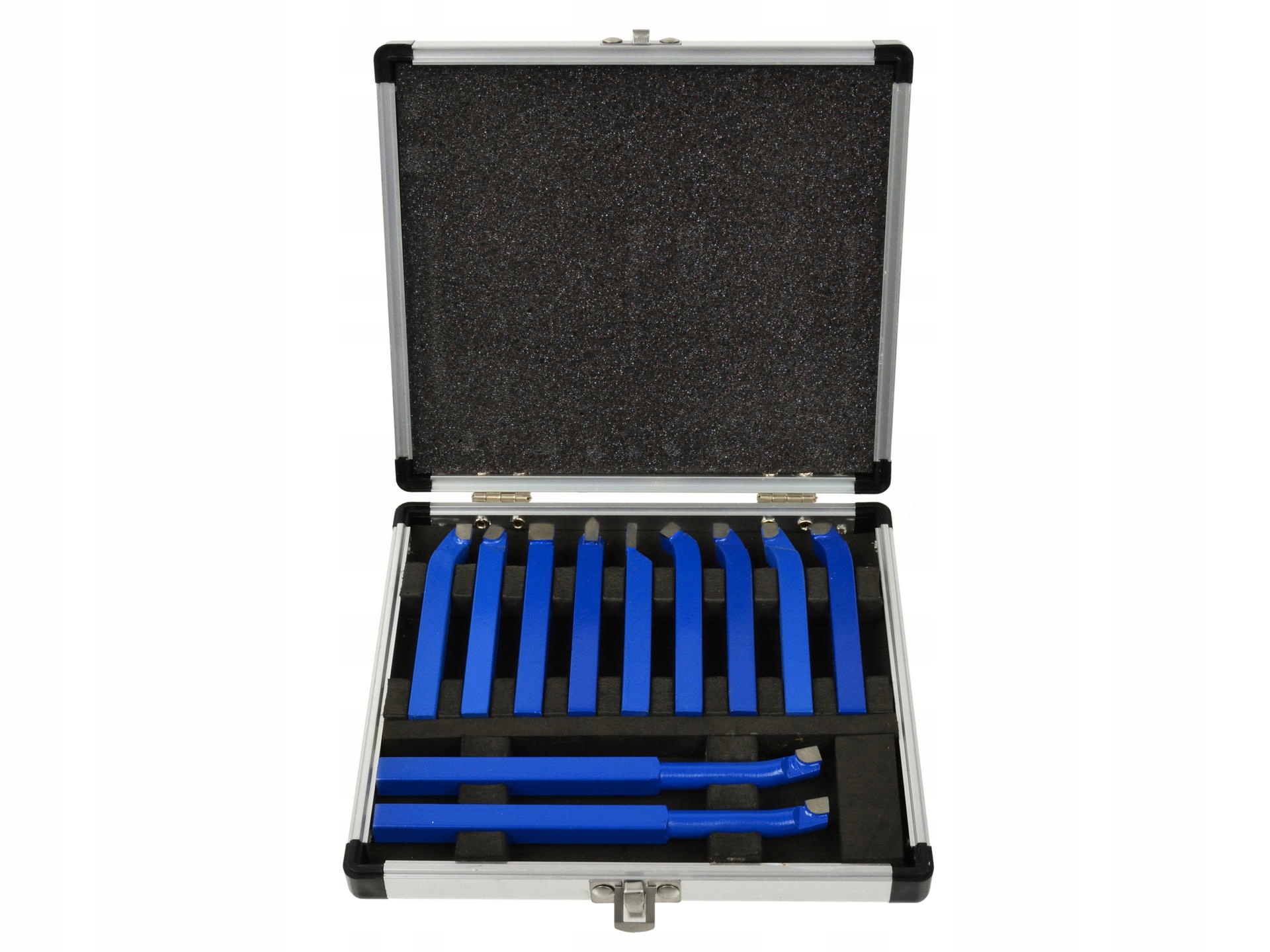 GEKO ZESTAW KOMPLET NOŻY TOKARSKICH 11 SZTUK 8X8MM ALUMIN WALIZKA G01240