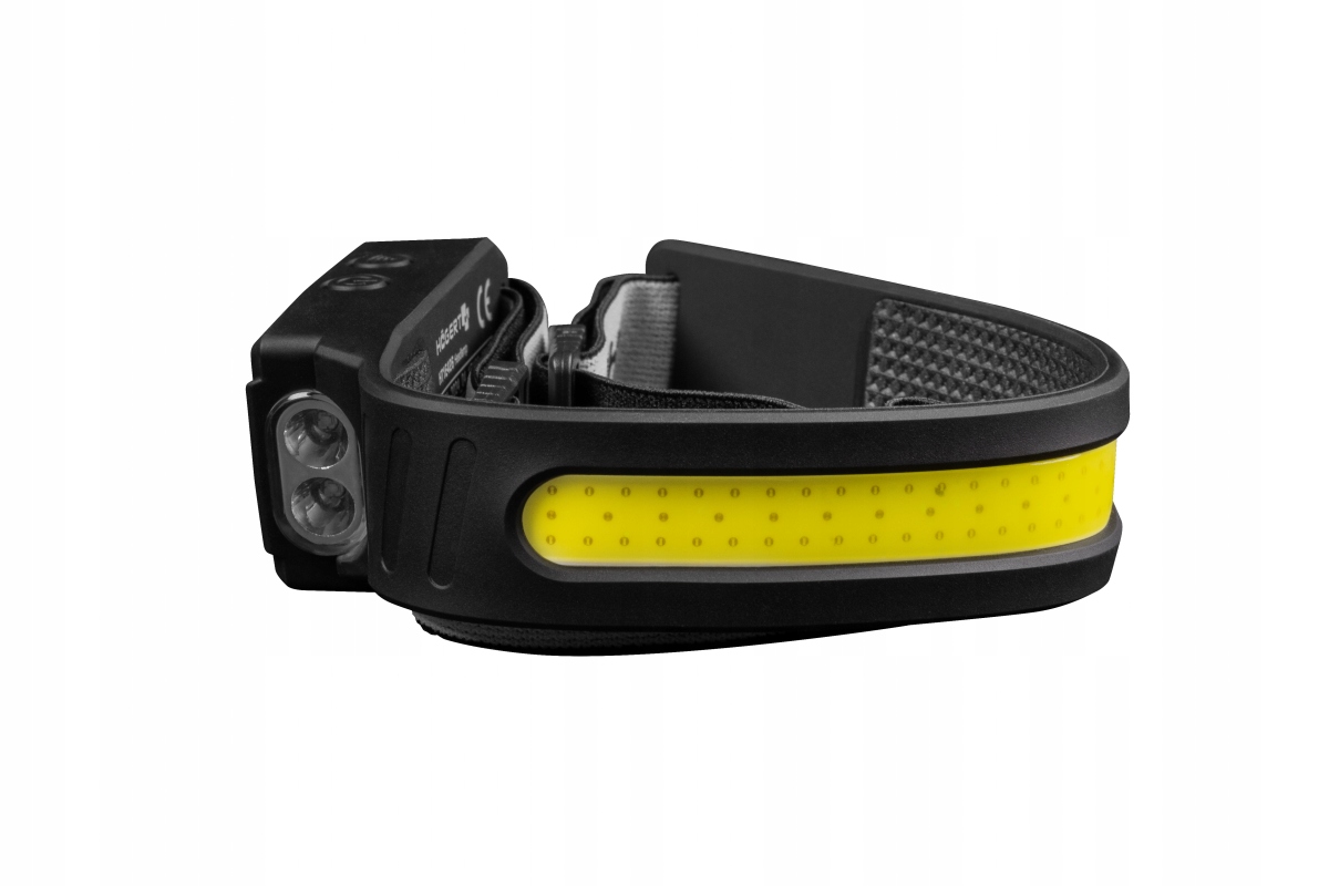 HOEGERT LATARKA CZOŁOWA LED COB USB 5TRYBÓW CZOŁÓWKA CZUJNIK RUCHU HT1E426