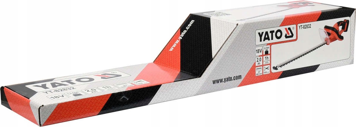 YATO NOŻYCE DO ŻYWOPŁOTU AKUMULATOROWE SEKATOR GAŁĘZI +2Ah 560mm YT-82832
