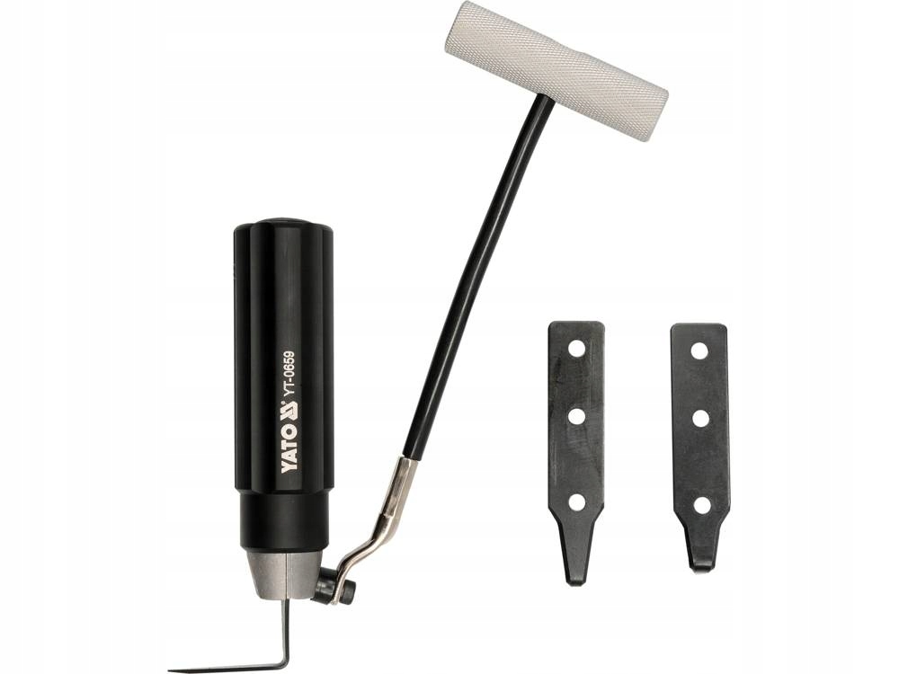 YATO NÓŻ OSTRZE DO WYCINANIA SZYB SAMOCHODOWYCH YT-0659 +2 ZAPASOWE