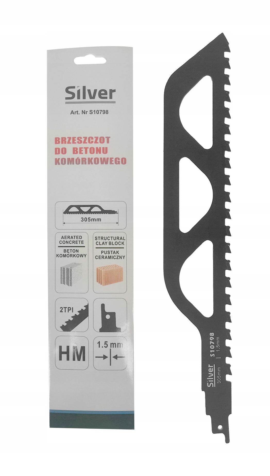 BRZESZCZOT DO PIŁY SZABLASTEJ POSUWOWEJ LISI OGON GAZOBETONU PROTHERM 305MM