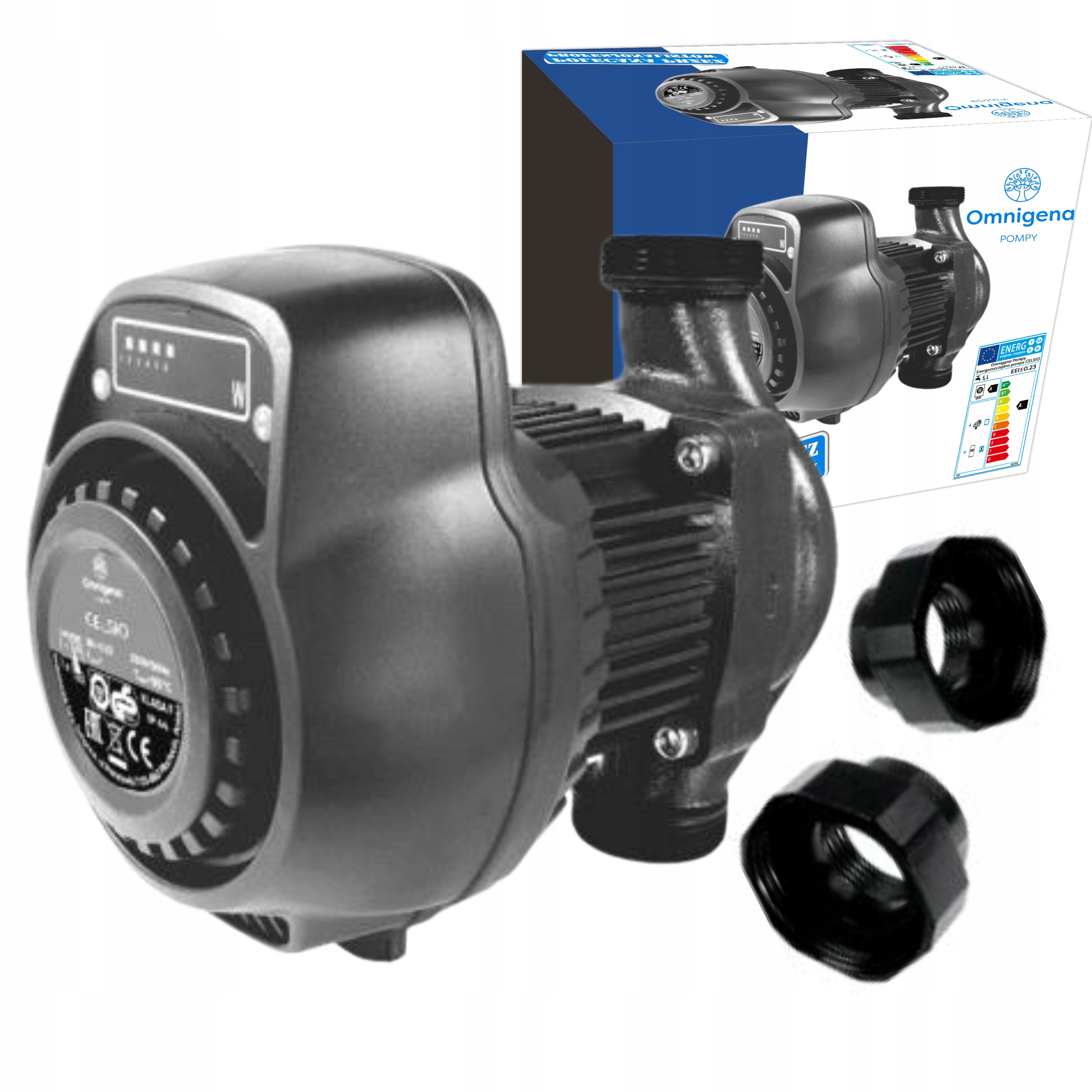 OMNIGENA POMPA OBIEGOWA 32-80 180 CYRKULACYJNA DO PIECA KOTŁA ENERGOOSZCZ