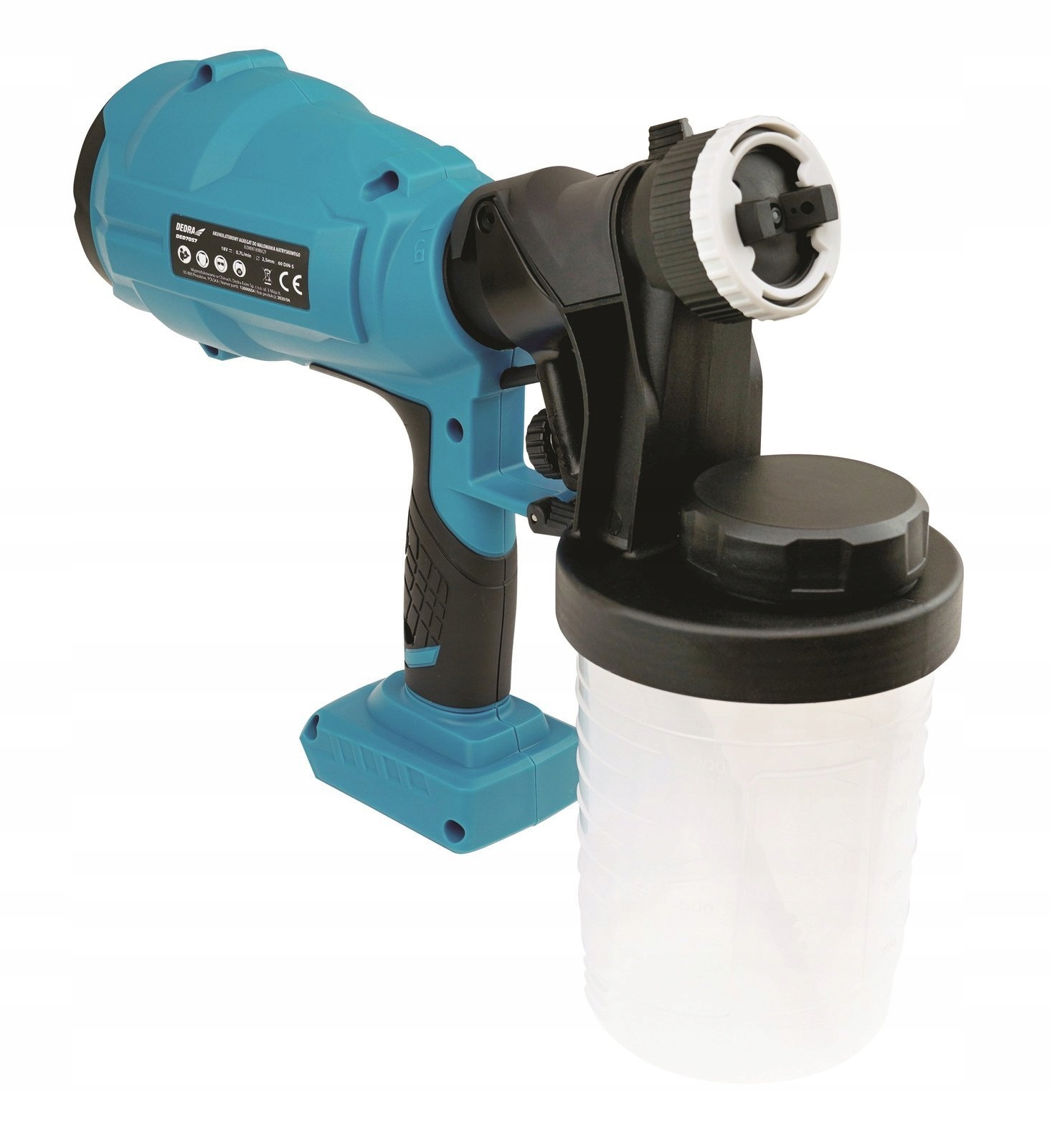 AGREGAT PISTOLET MALARSKI Malowania 5Ah DEDRA SAS+