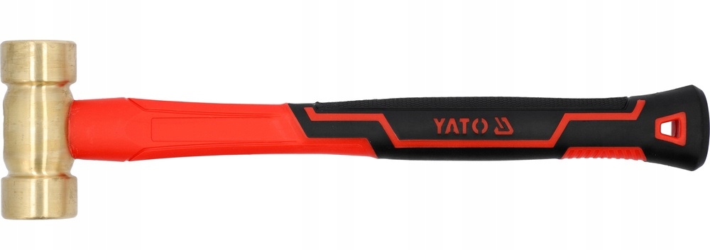 YATO MŁOTEK MIEDZIANY 800G Z TRZONKIEM Z WŁÓKNA SZKLANEGO YT-45293