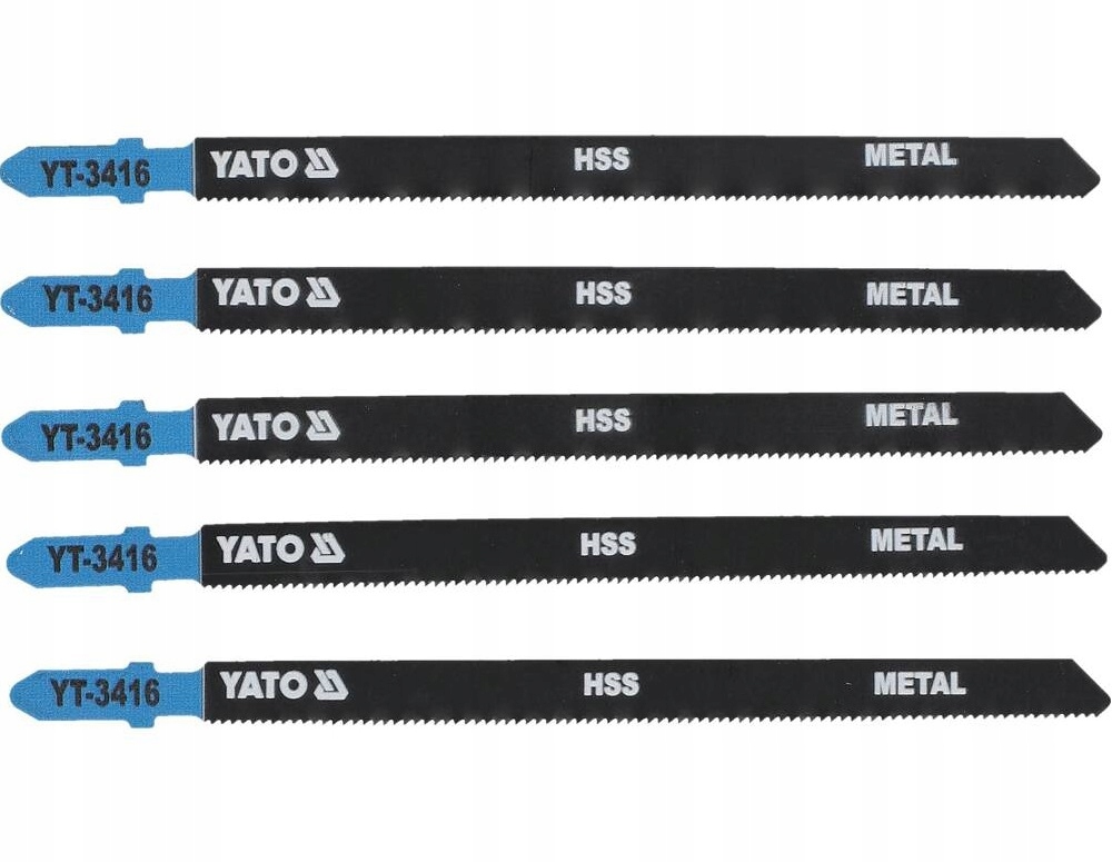 YATO BRZESZCZOT DO WYRZYNARKI TYP T, 21 TPI, DO METALU, 5 SZTUK YT-3416
