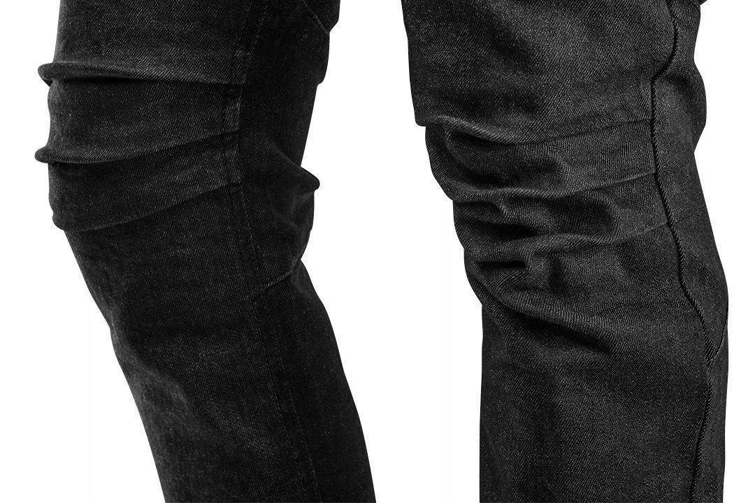 NEO SPODNIE ROBOCZE DŁUGIE JEANS DENIM CZARNE M 5 KIESZENI 81-233-M