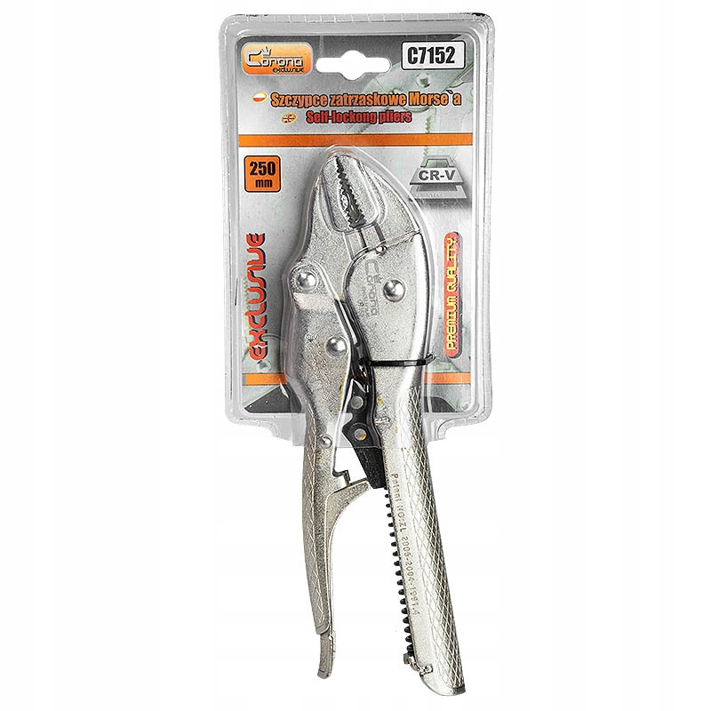 SZCZYPCE ZACISKOWE KLUCZ MORSA MORSE'A ŻABKA 250mm