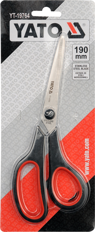 NOŻYCZKI KRAWIECKIE DO PAPIERU WŁÓKNIN 190 MM YATO