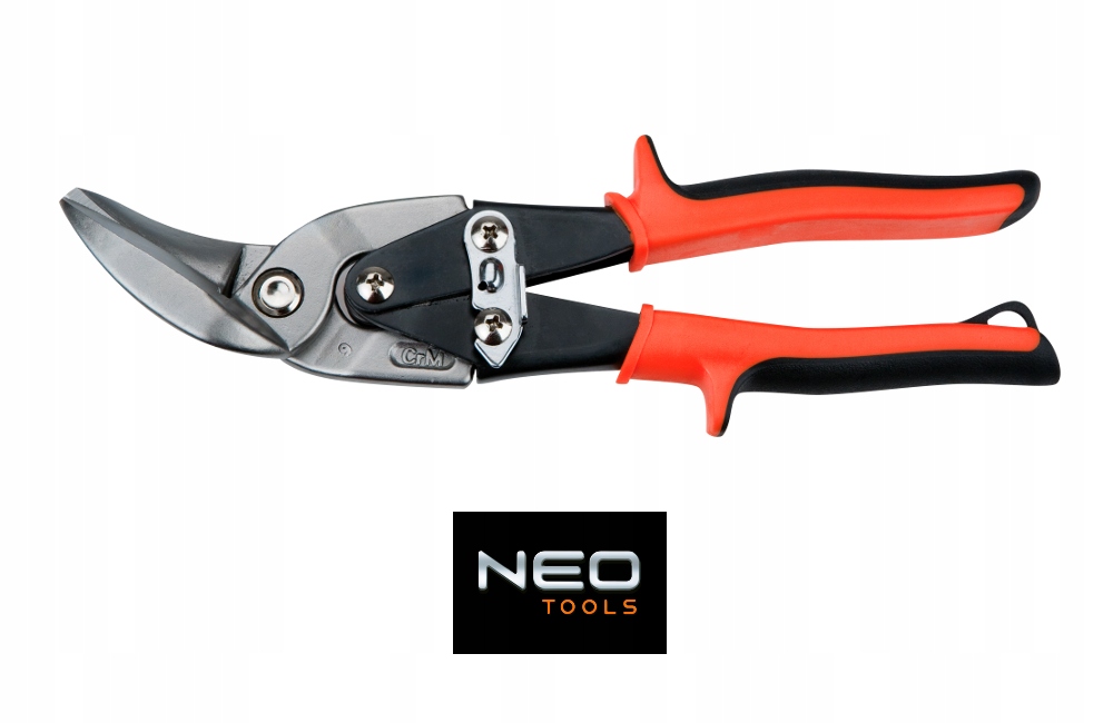 NEO Nożyce do blachy 240 mm, odgięte prawe 31-063
