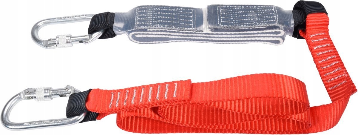 YATO TAŚMOWY AMORTYZATOR BEZPIECZEŃSTWA Z LINKĄ I SZELKAMI 1,8M 30MM