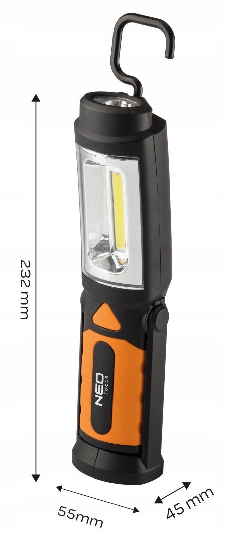 LAMPA WARSZTATOWA BATERYJNA 300LM COB NEO 99-042