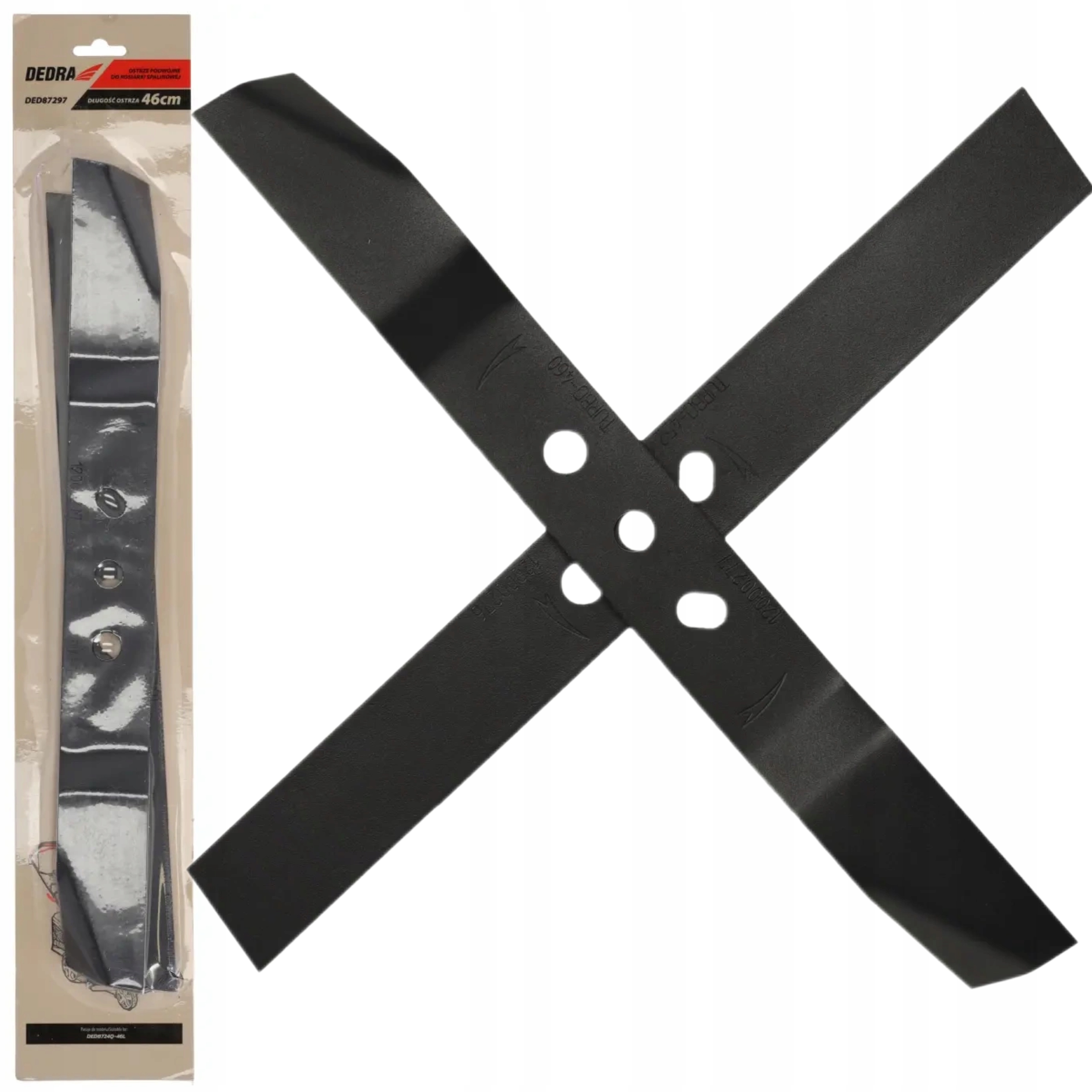 DEDRA OSTRZE PODWÓJNE DED87297 DO KOSIARKI 46CM DED8724Q-46L