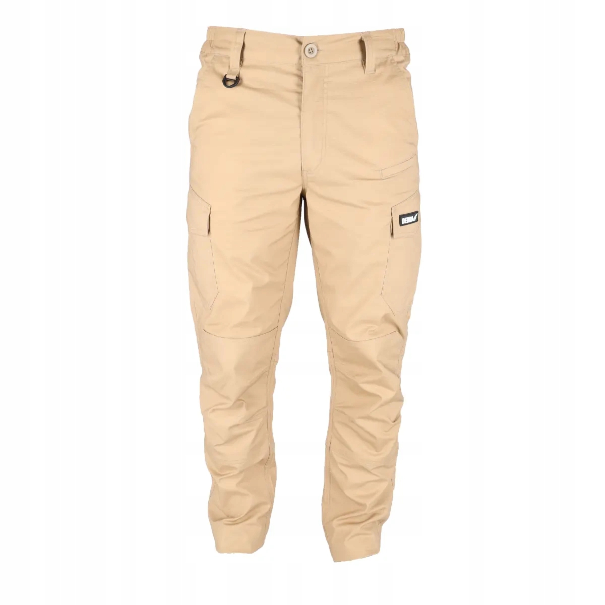 DEDRA SPODNIE BOJÓWKI RIPSTOP SPANDEX LD/54, 220G/M2 BEŻOWE BH32SP-LD