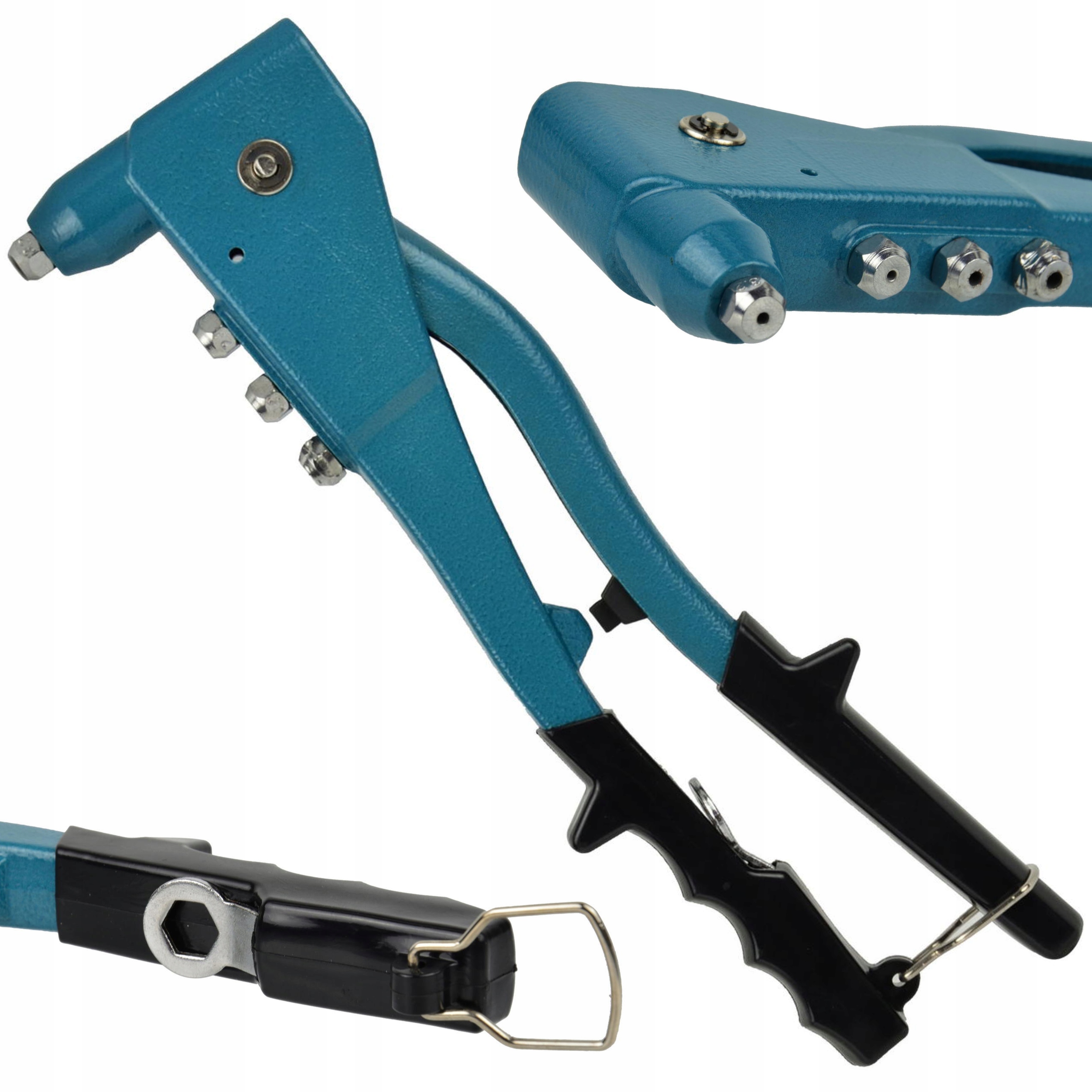 GEKO NITOWNICA RĘCZNA 26CM WZMOCNIONA ERGONOMICZNA10" 2.4-4.8MM ALUM 01338