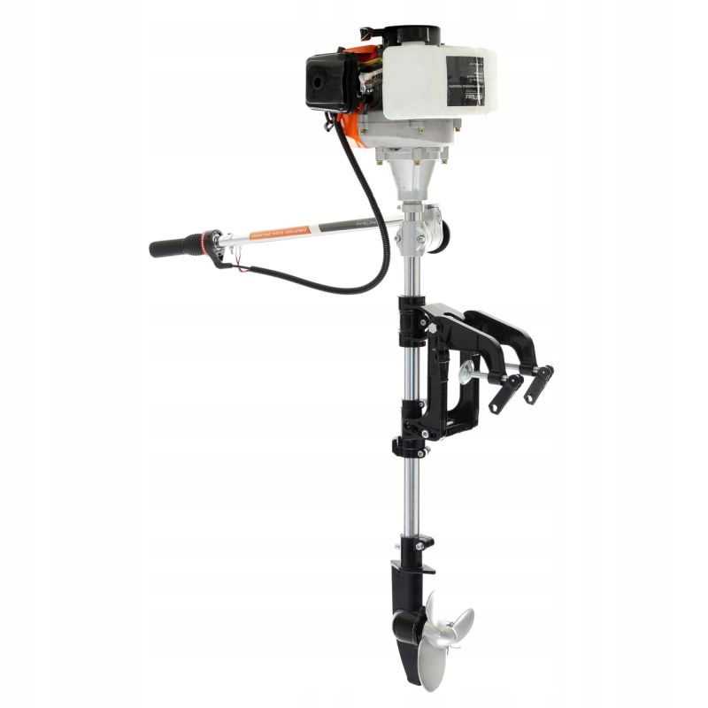 SILNIK ZABURTOWY SPALINOWY DO ŁÓDKI ŁODZI PONTONU 2-SUWOWY 5.8KM KRAFT