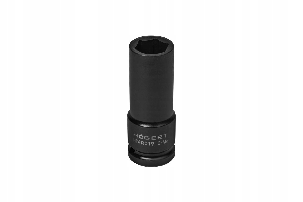 HOGERT DŁUGA NASADKA UDAROWA 1/2” 19 MM CrMo ODKUWANA MATRYCOWO HT4R019