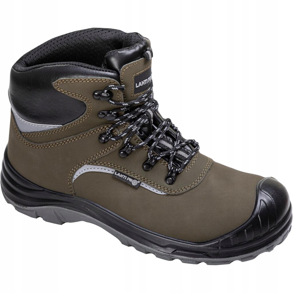 LAHTI PRO L30123 BUTY ROBOCZE TRZEWIKI MĘSKIE SKÓRA NUBUKOWA S3 SRC R. 45