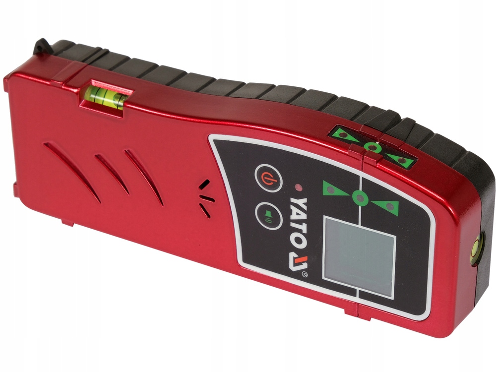 YATO DETEKTOR ODBIORNIK LASERA ZIELONA WIĄZKA 1-70 M Z UCHWYTAMI YT-30421