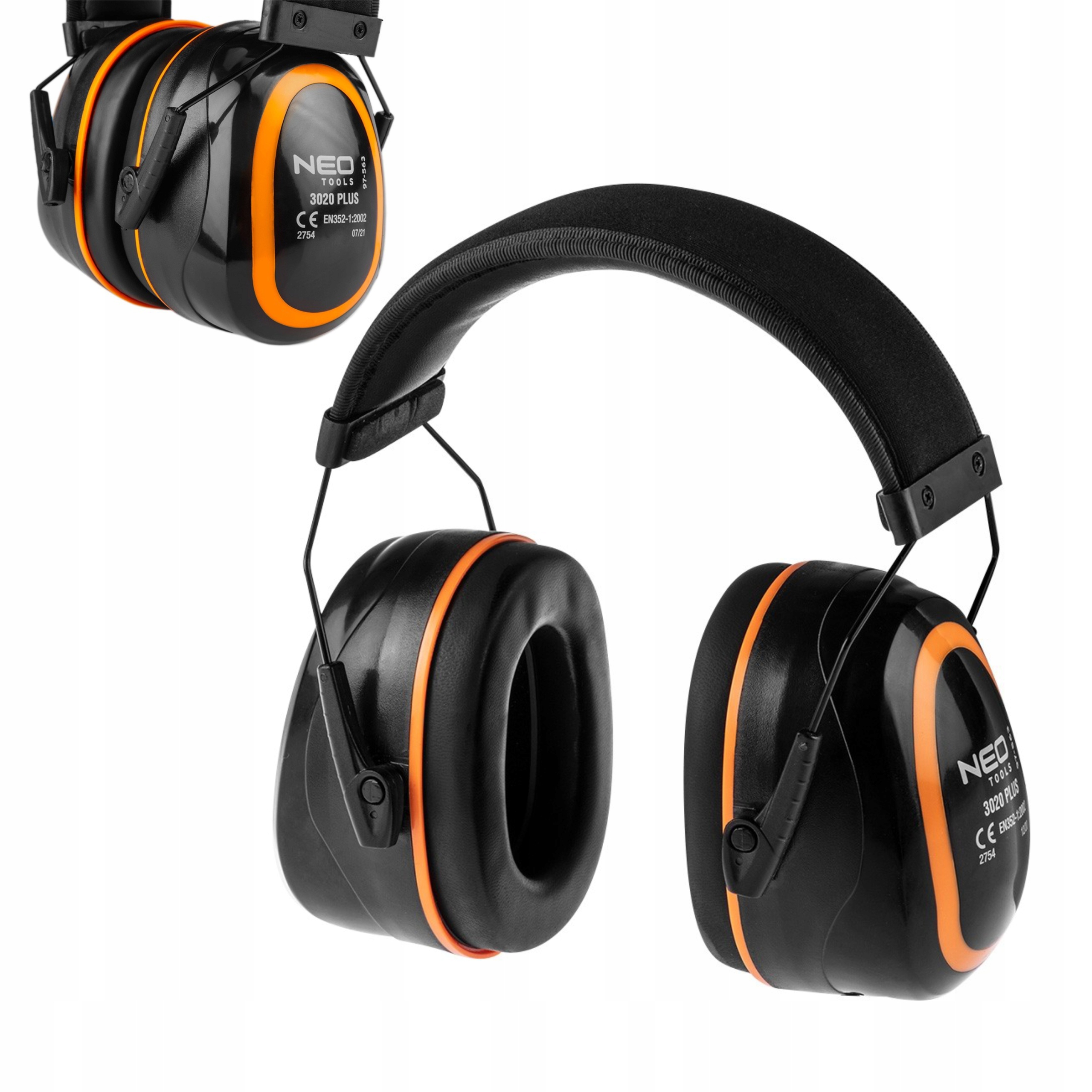 NAUSZNIKI TŁUMIĄCE HAŁAS OCHRONNE ROBOCZE NEO