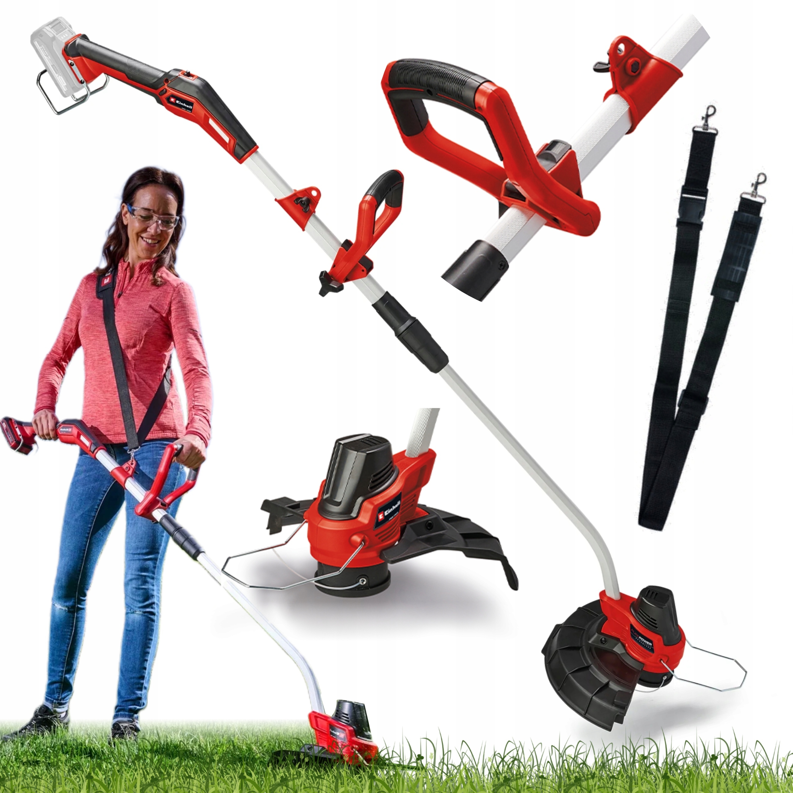 EINHELL PODKASZARKA KOSA 33cm AKUMULATOROWA 18V REGULACJA GE-CT 18/33