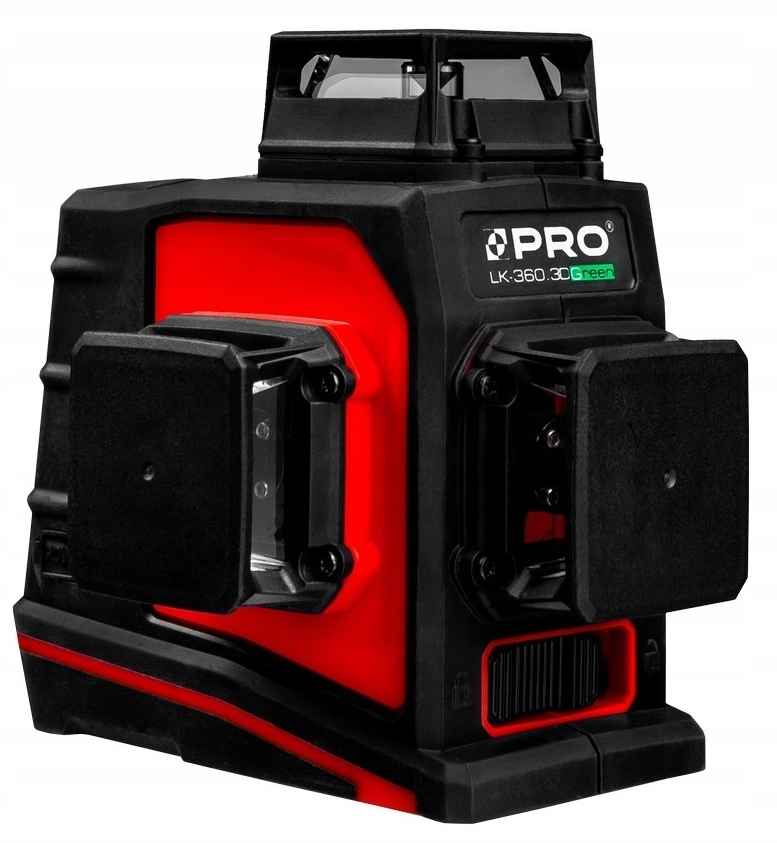 PRO LK-360.3DG LASER PŁASZCZYZNOWY KRZYŻOWY 3D 360 +AKCESORIA WALIZKA