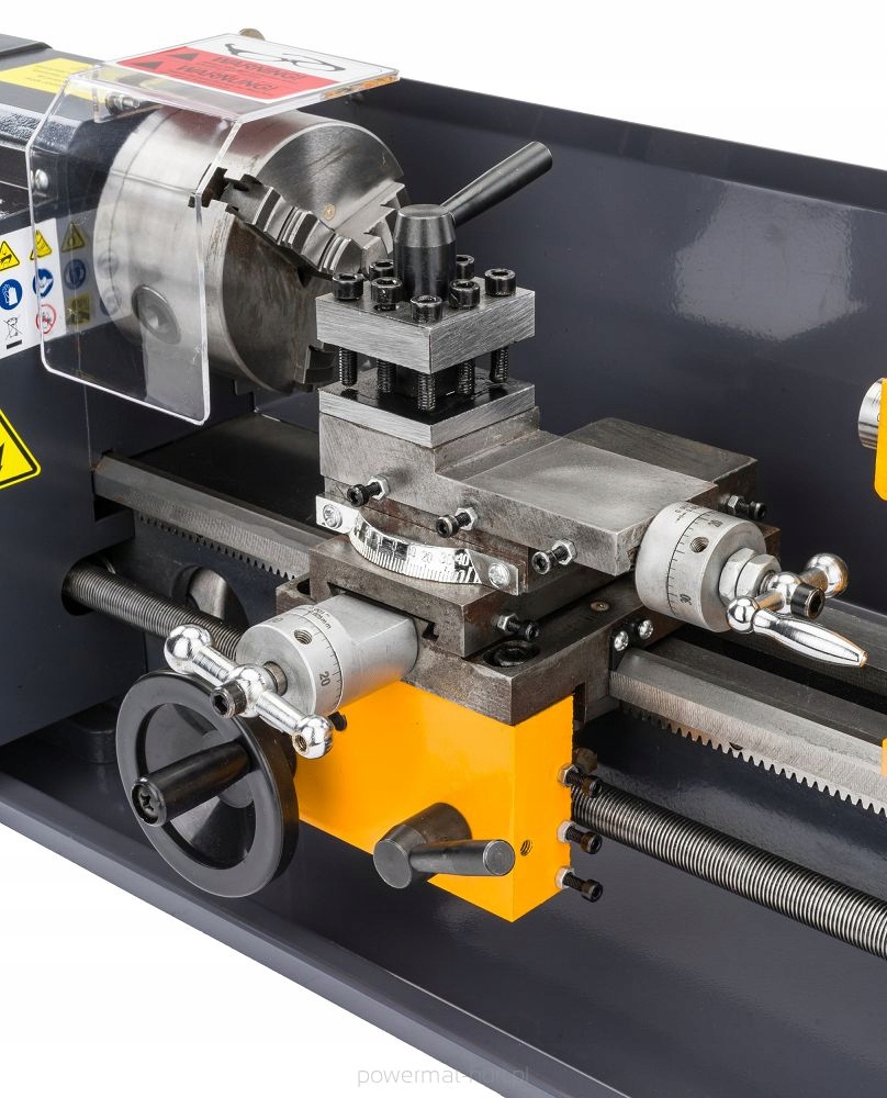 MINI TOKARKA STOŁOWA DO METALU DREWNA OBRABIARKA 0-2500 obr./min +AKCESORIA