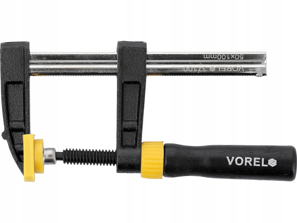 ŚCISK STOLARSKI 50X100MM DO ZACISKANIA ŚCISKANIA VOREL 37100